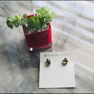 Tessa Studs in abalone shell